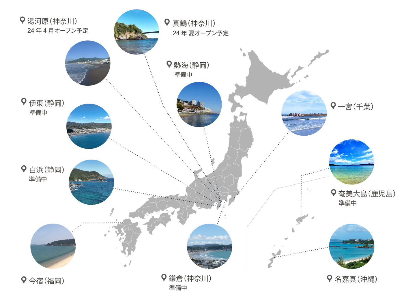 UMITOの海辺の拠点エリア（UMITO 公式より）